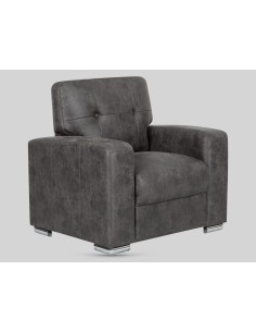 Hampton 3+1+1 Sofa Set - Dark Grey 2