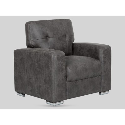 Hampton 3+1+1 Sofa Set - Dark Grey