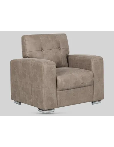 Hampton 3+1+1 Sofa Set - Taupe