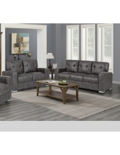 Hampton 3+2 Sofa Set - Dark Grey