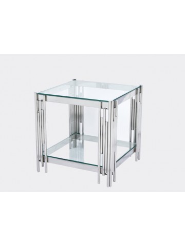 Belini End Table - Glass...