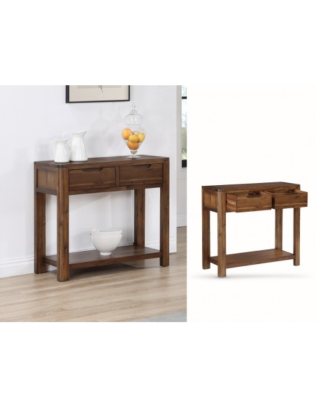 Monterey 2 Drawer Console Table - Acacia