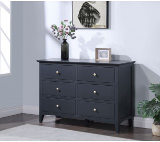 Luciana 6 Drawer Chest -...