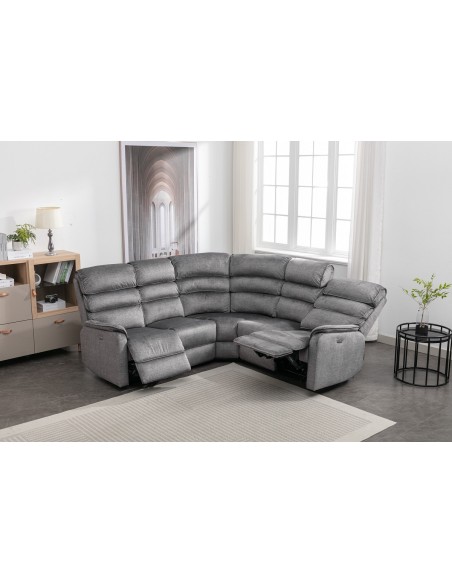 Savoy Corner Sofa - Grey