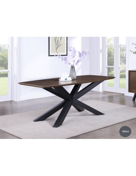 Nevada 150cm Dining Table - Mindi Wood