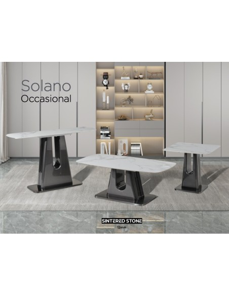 Solano End Table - Sintered Stone