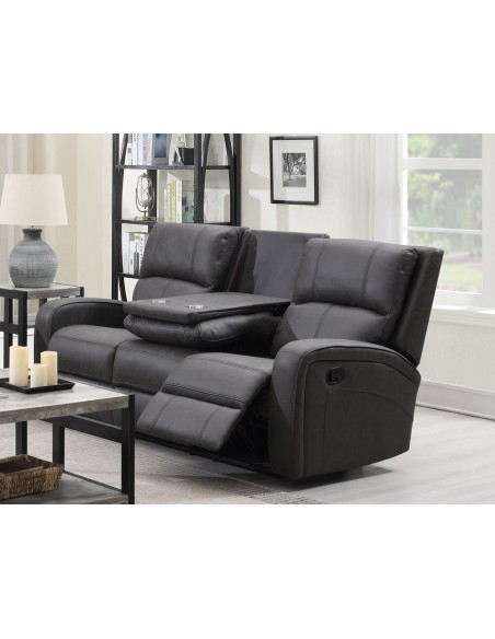 Silverton 3+2 Recliner Sofa Set - Grey
