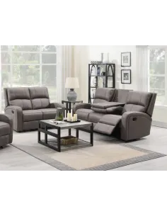 Silverton 3+2 Recliner Sofa Set - Taupe