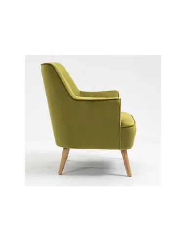 Tara Accent Chair - Pistachio Velvet