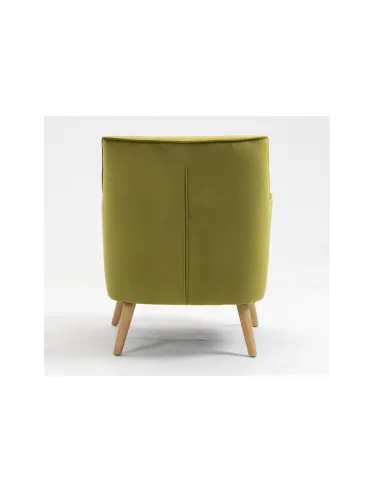 Tara Accent Chair - Pistachio Velvet