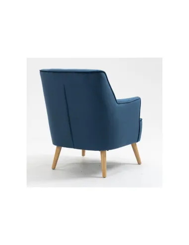 Tara Accent Chair - Navy Velvet