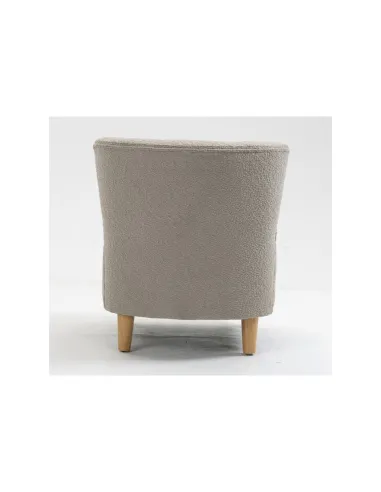 Josie Armless Accent Chair - Grey Fabric