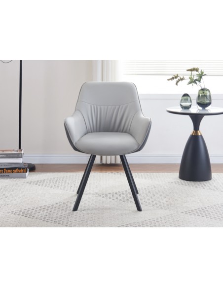 Naples Dining Chair - Two Tone Grey