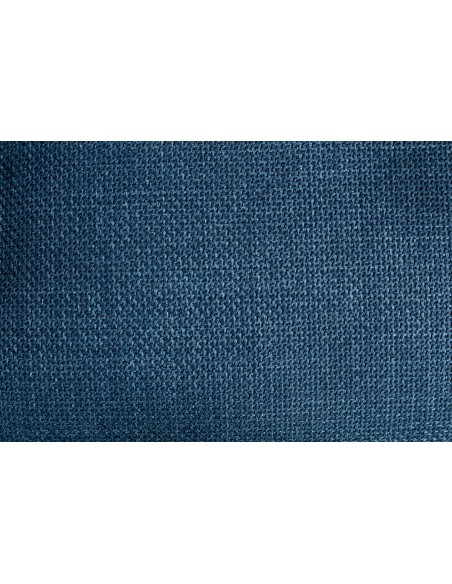 Katelyn Accent Chair with Stool - Denim Blue