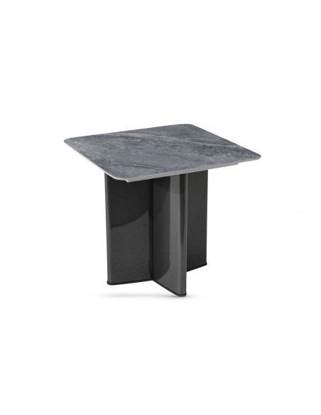 Campania End Table - Sintered Stone/Grey