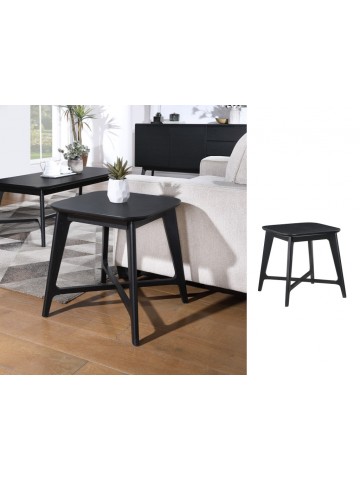 Carrington Lamp Table - Black