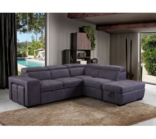 Louise LHF Corner Sofa Bed...