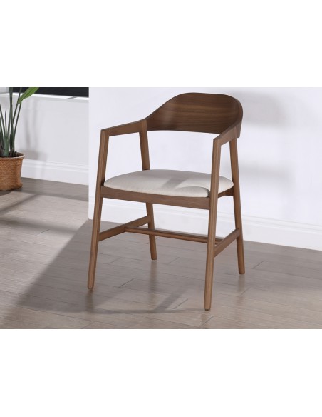 Carrington Carver Dining Chair - Walnut