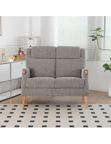 Lisbon 2 Seater Sofa - Latte