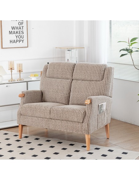 Lisbon 2 Seater Sofa - Natural