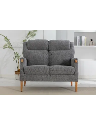 Lisbon 2 Seater Sofa - Steel Blue