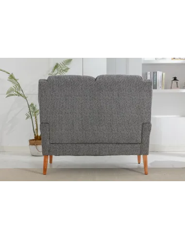 Lisbon 2 Seater Sofa - Steel Blue