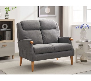 Lisbon 2 Seater Sofa - Grey