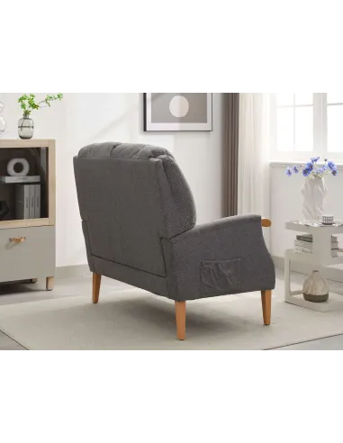 Lisbon 2 Seater Sofa - Grey