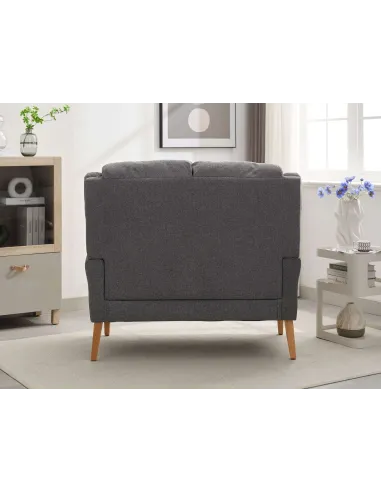 Lisbon 2 Seater Sofa - Grey