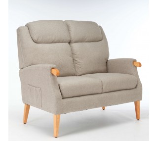 Lisbon 2 Seater Sofa - Taupe