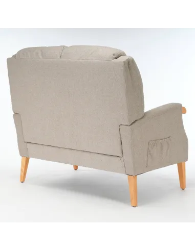 Lisbon 2 Seater Sofa - Taupe
