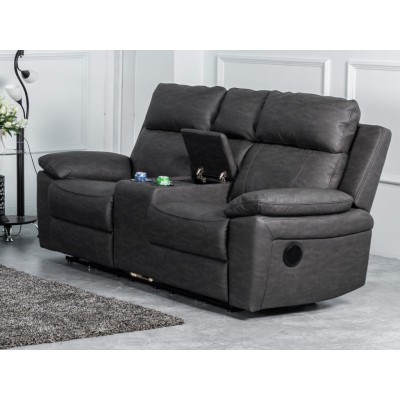 Huntington 3+2 Sofa Set -  Dark Grey