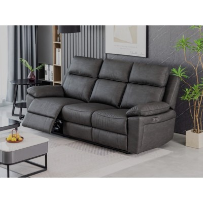 Huntington 3+1+1 Sofa Set - Dark Grey