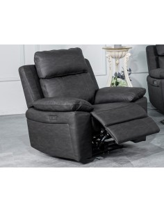 Huntington 2+1+1 Seater With Console Sofa Set - Dark Grey 2