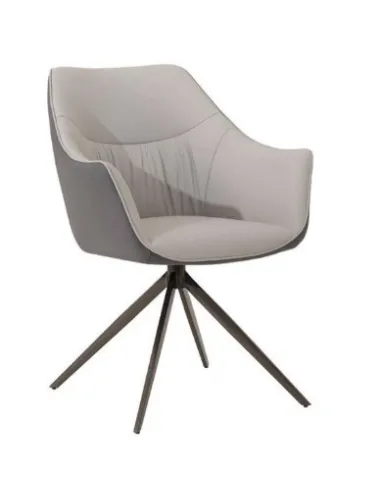 Portofino Dining Set - Sintered Stone/White