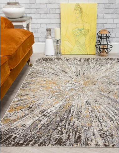 Sarina Stellar Ochre Rug - Various Sizes