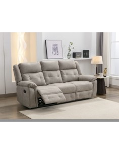 Berkeley 3+1+1 Sofa Set - Light Grey