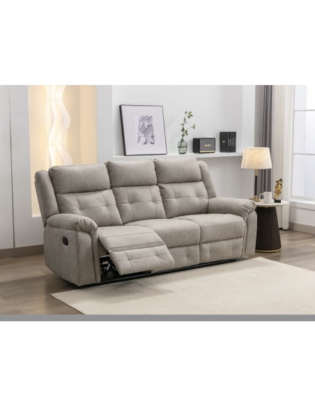 Berkeley 3+1+1 Sofa Set - Light Grey