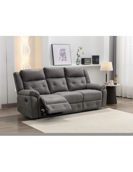 Berkeley 3+1+1 Sofa Set - Dark Grey
