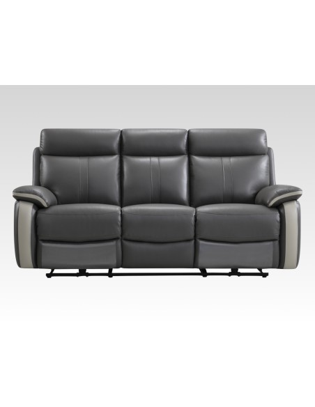 Covington 3 Seater Electric Sofa - Dark Grey