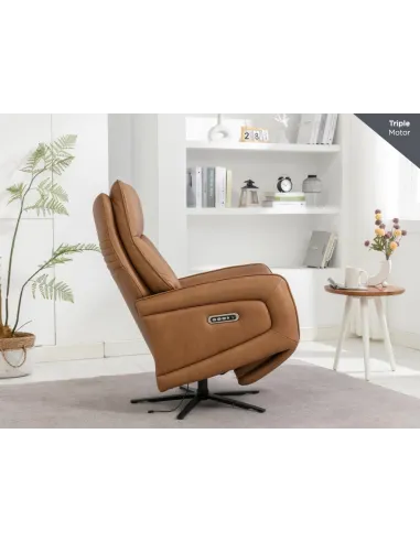 Prestige Swivel Armchair - Camel