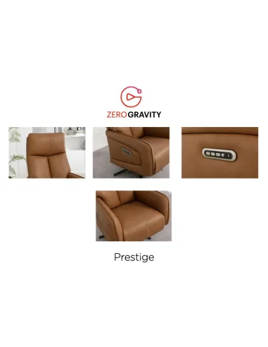 Prestige Swivel Armchair - Camel