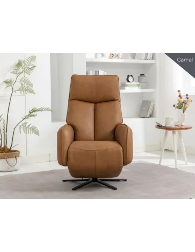 Prestige Swivel Armchair - Camel
