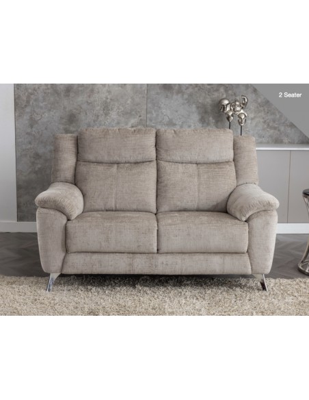 Monroe Fixed 2 Seater Sofa - Fossil