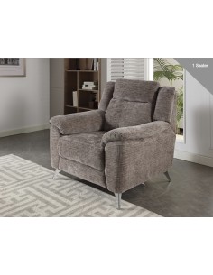 Monroe Fixed 3+1+1 Sofa Set - Stone 2