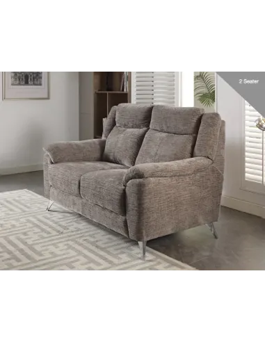 Monroe Fixed 3+2 Sofa Set - Stone