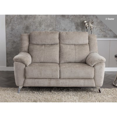 Monroe Fixed 3+2 Sofa Set - Fossil