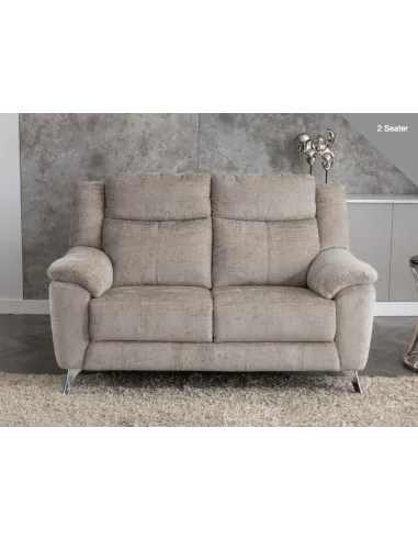 Monroe Fixed 3+2 Sofa Set - Fossil