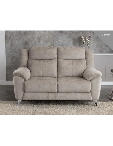 Monroe Fixed 3+2 Sofa Set - Fossil