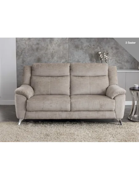 Monroe Fixed 3+2 Sofa Set - Fossil